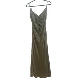 ASTR The Label Valinda Dress in Olive